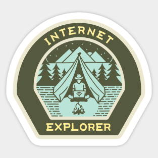 Internet Explorer Sticker